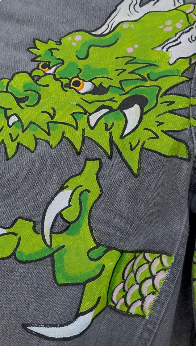“Dango Dragon” jeans
