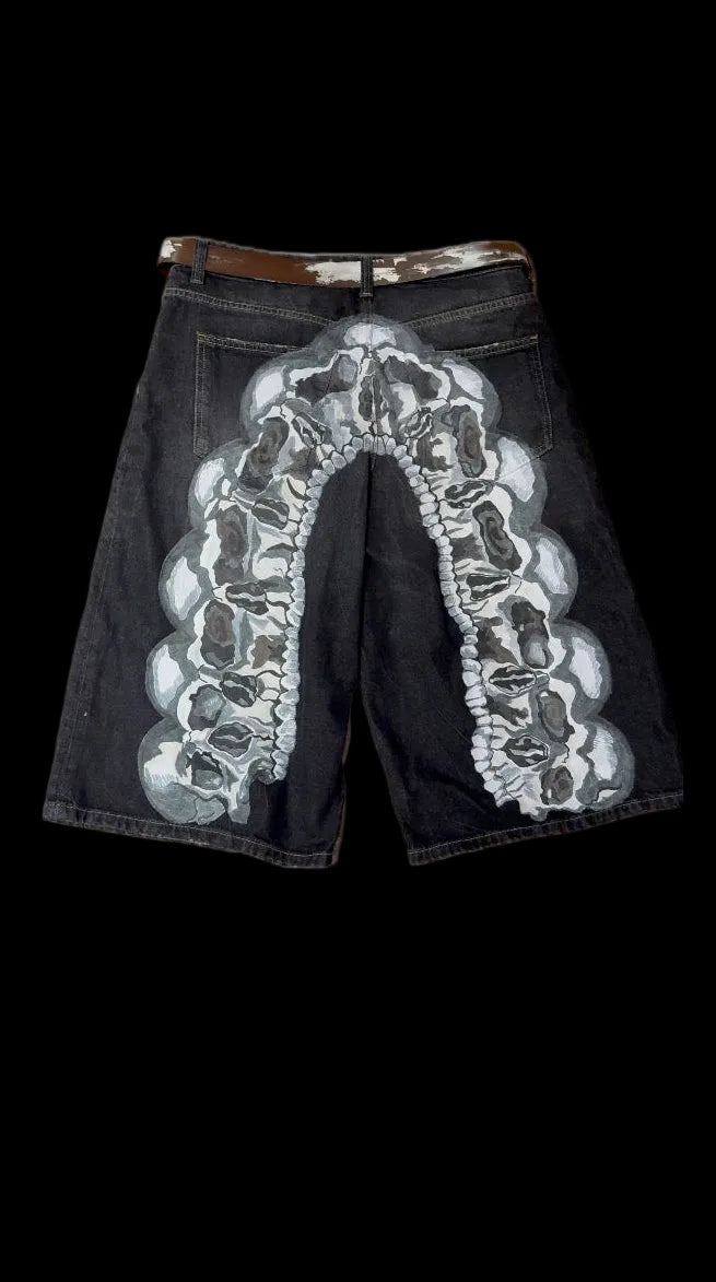 “Skulls” jorts