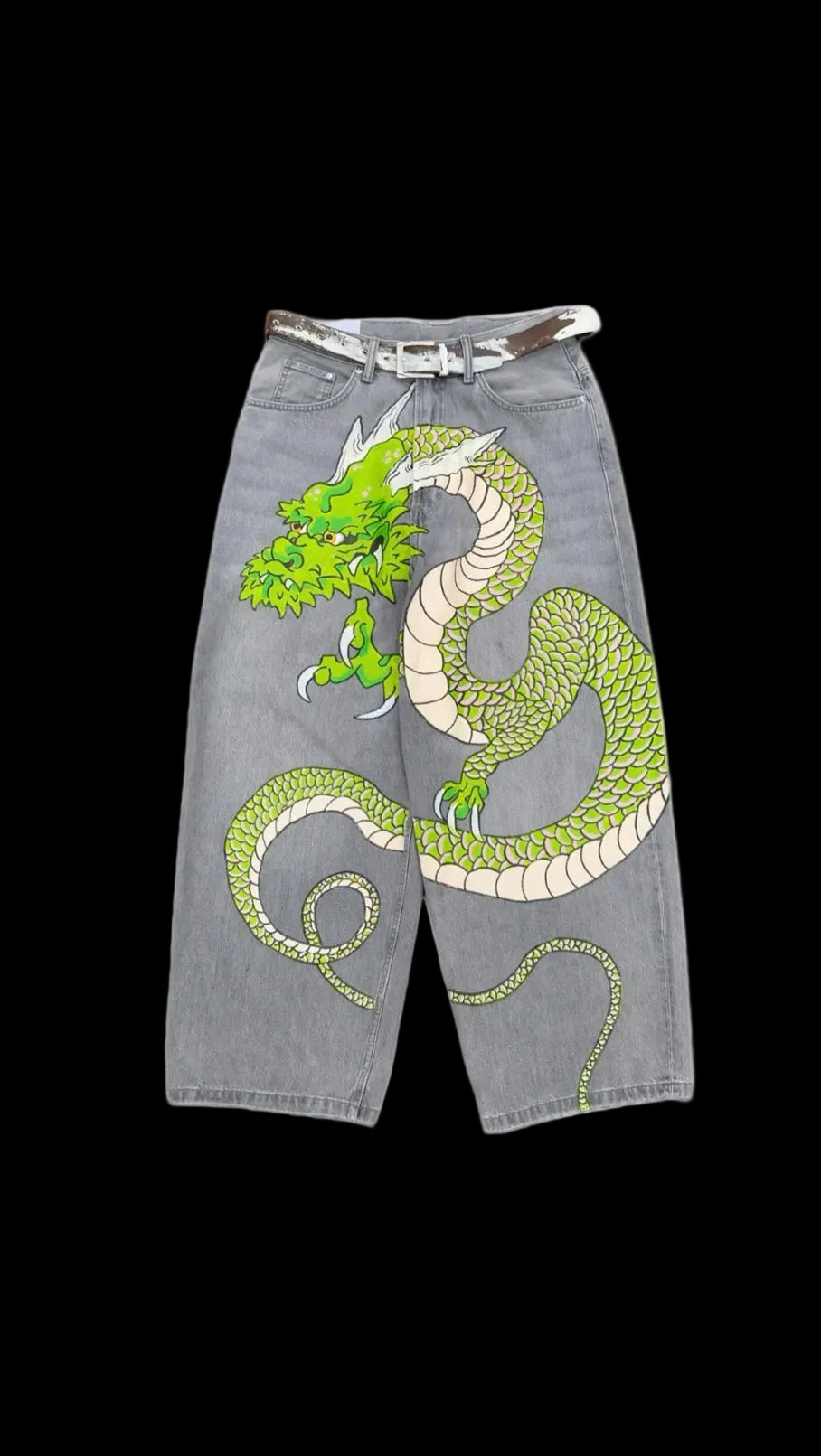 “Dango Dragon” jeans