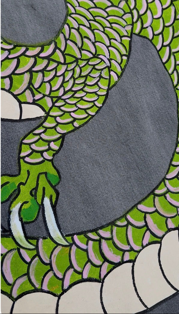 “Dango Dragon” jeans