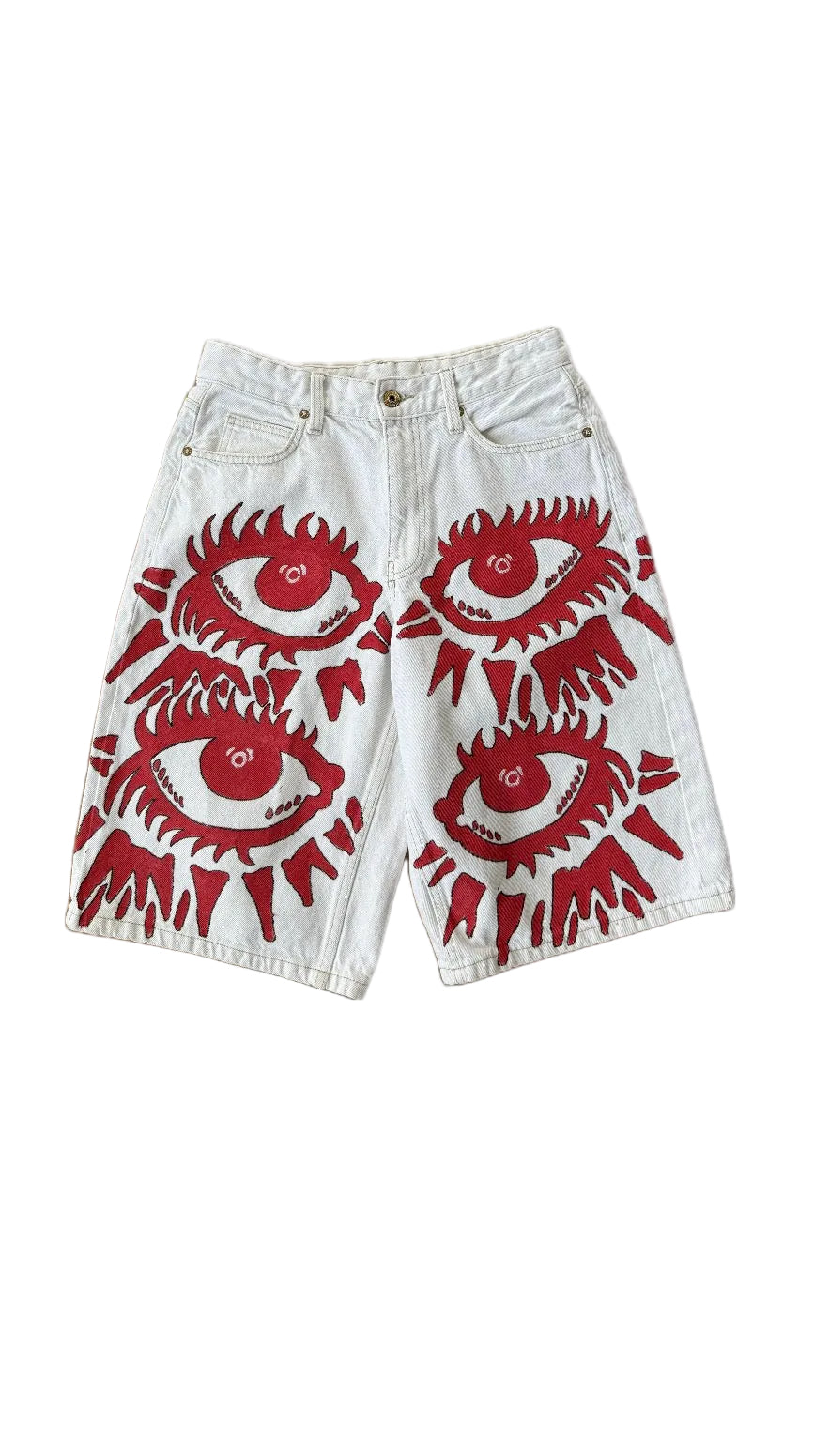 “Red Eyes” jorts