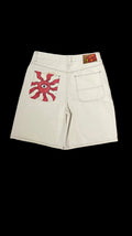 “Red Sun” jorts