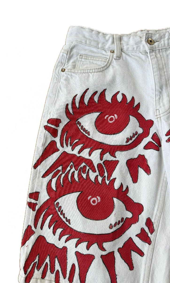 “Red Eyes” jorts
