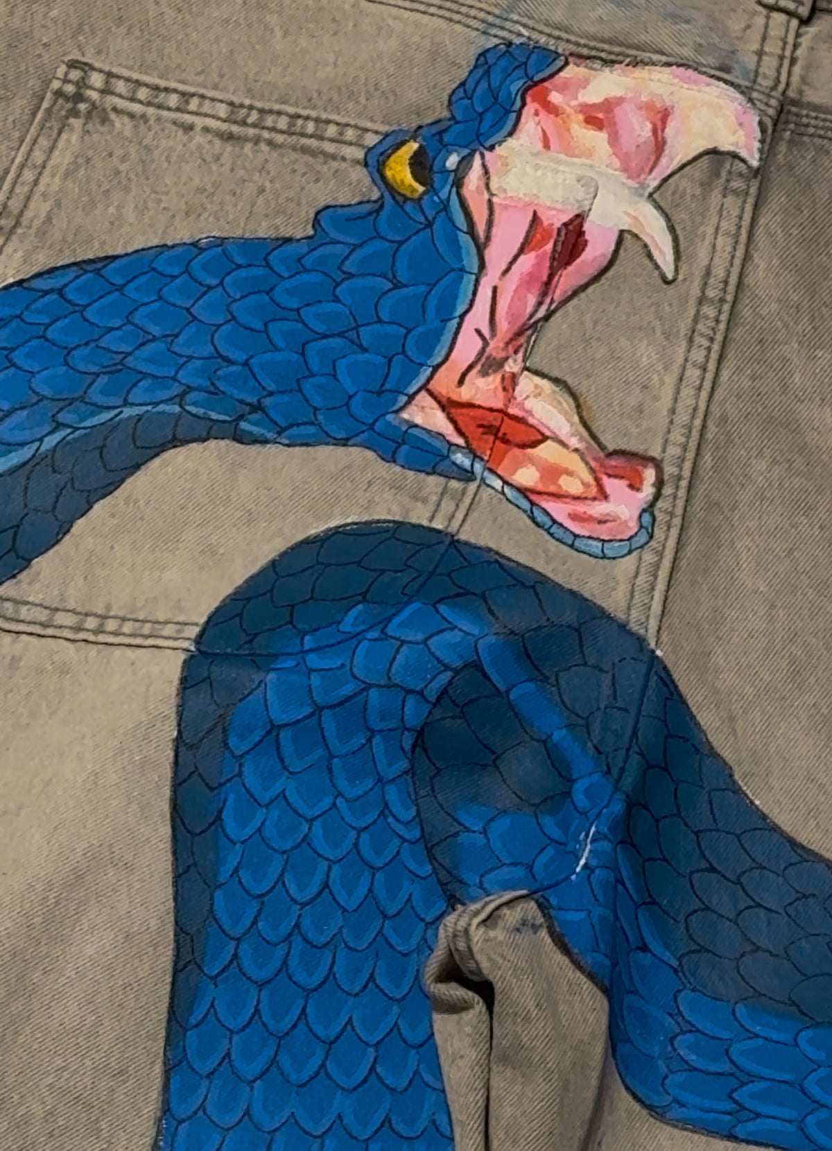“Blue Pit Viper” jeans