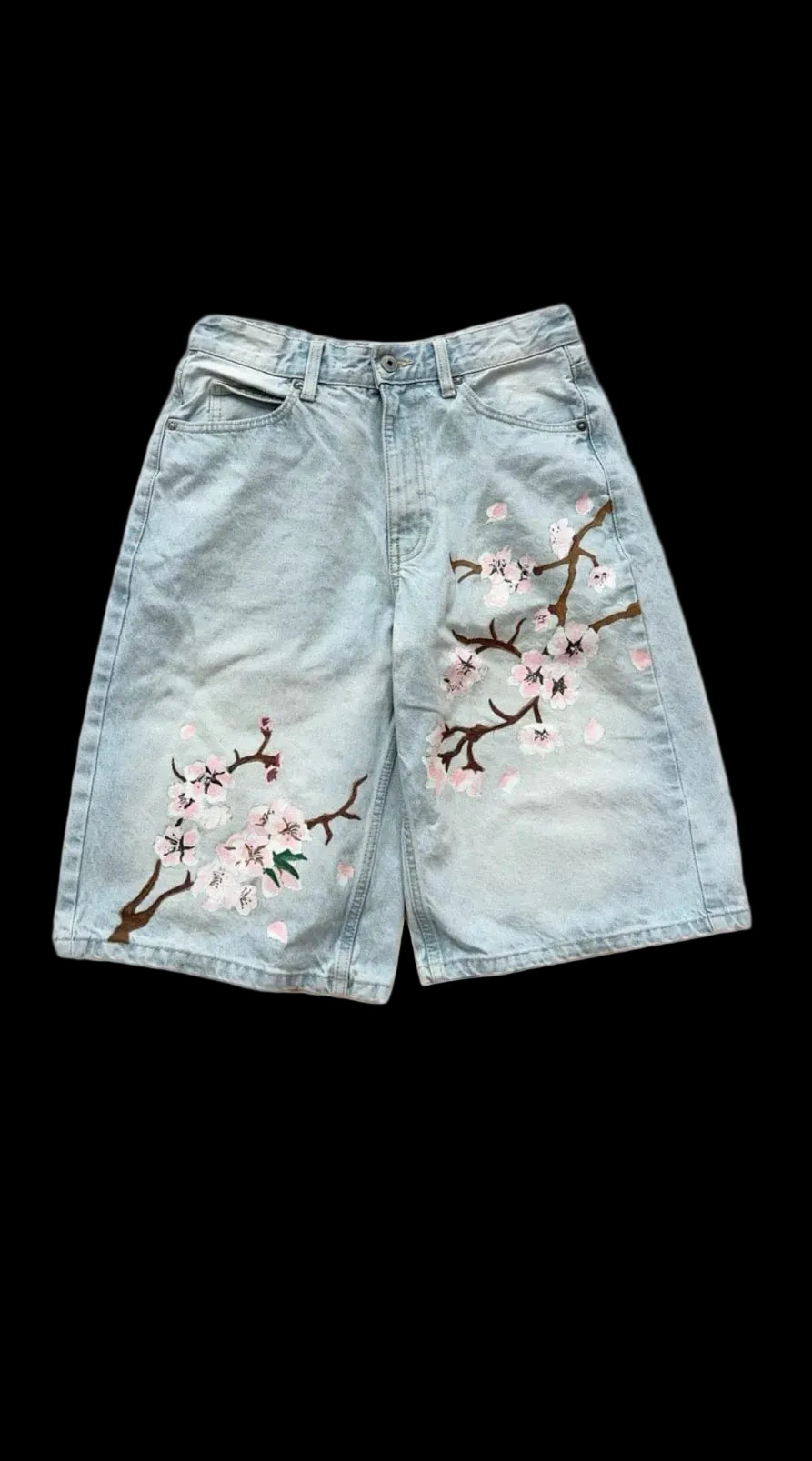“Cherry Blossom” jorts