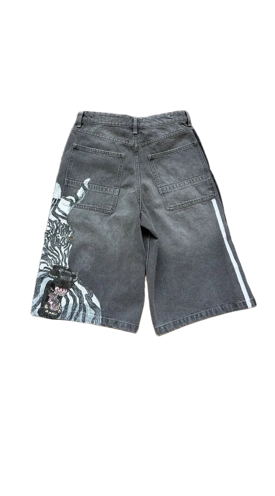 “Stripes” jorts