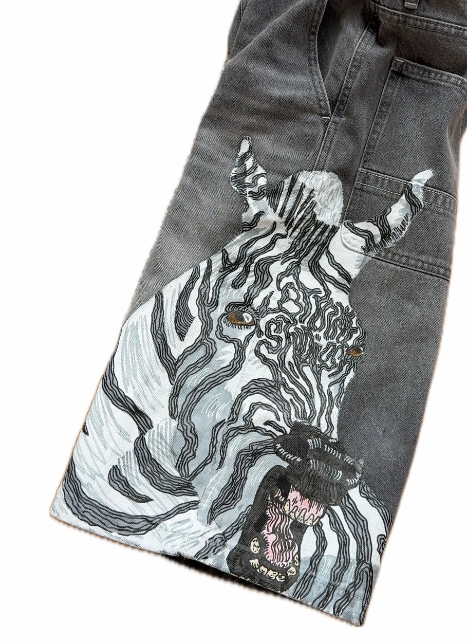 “Stripes” jorts