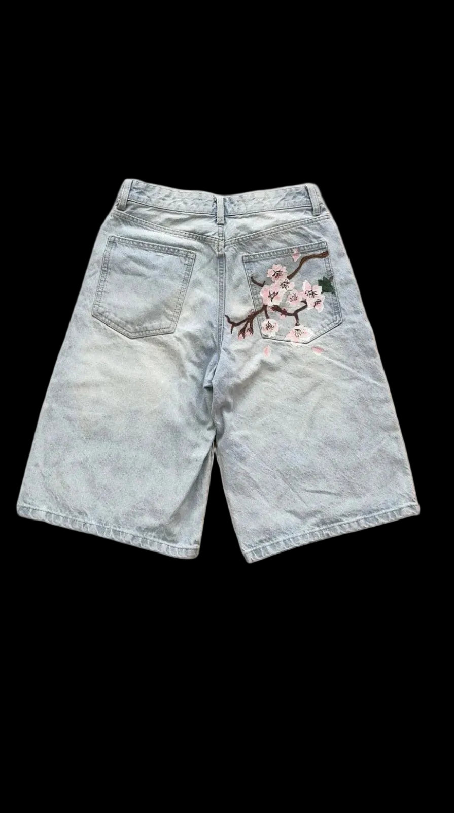 “Cherry Blossom” jorts