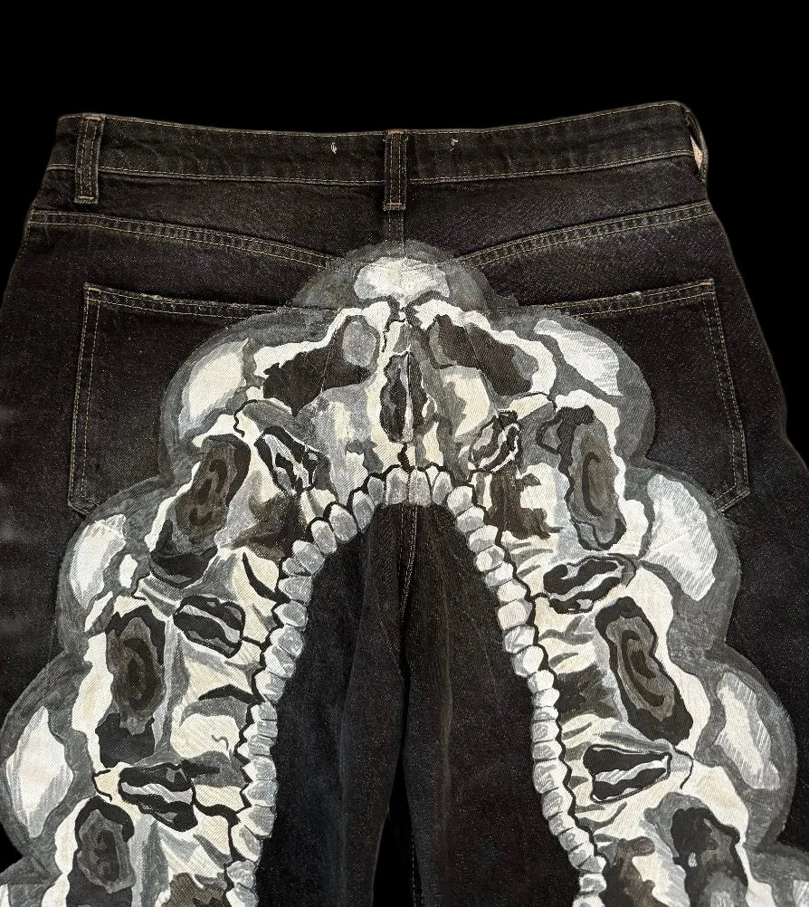 “Skulls” jorts