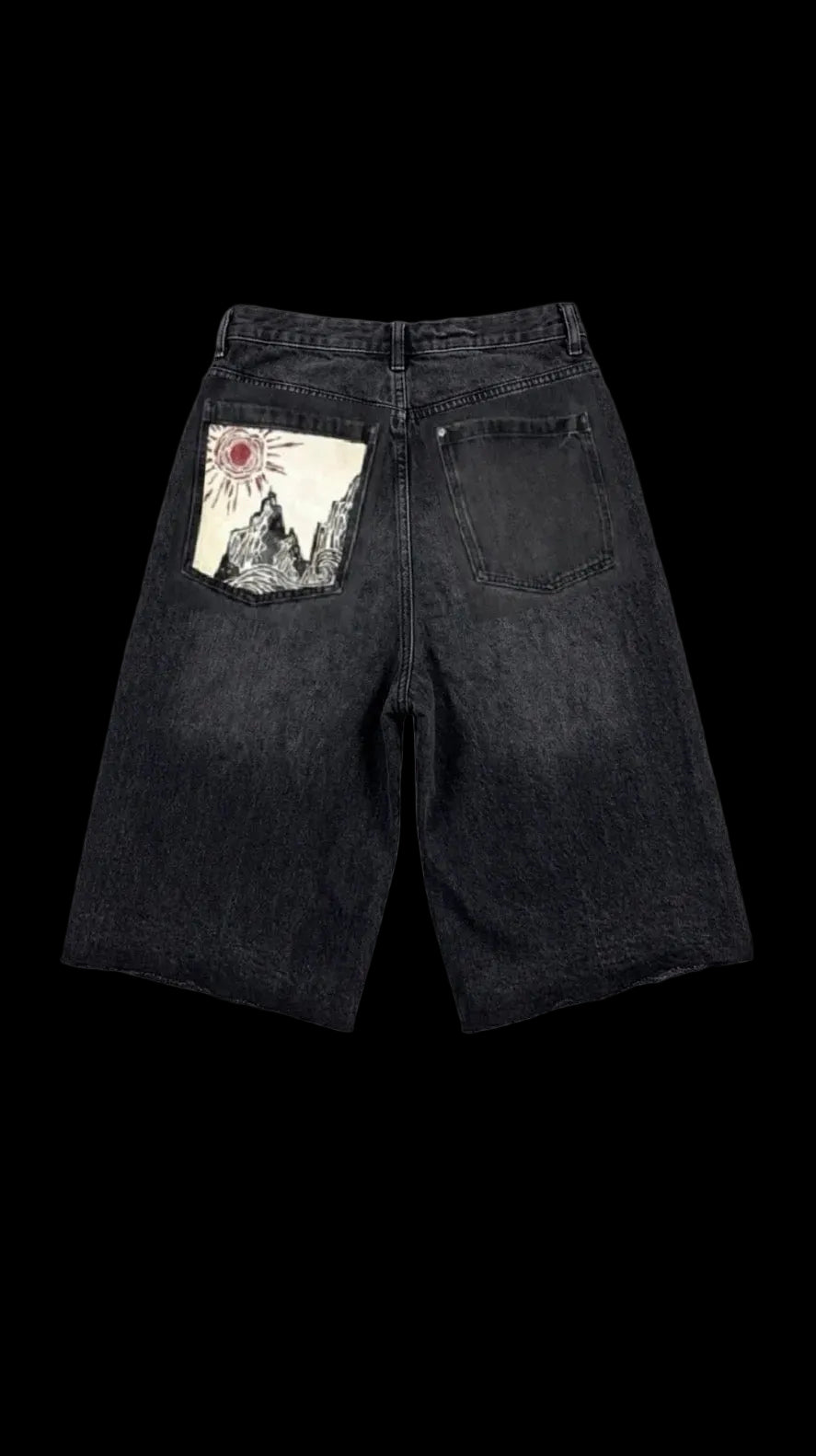 “Mountains” jorts
