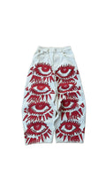 “Red Eyes” jeans