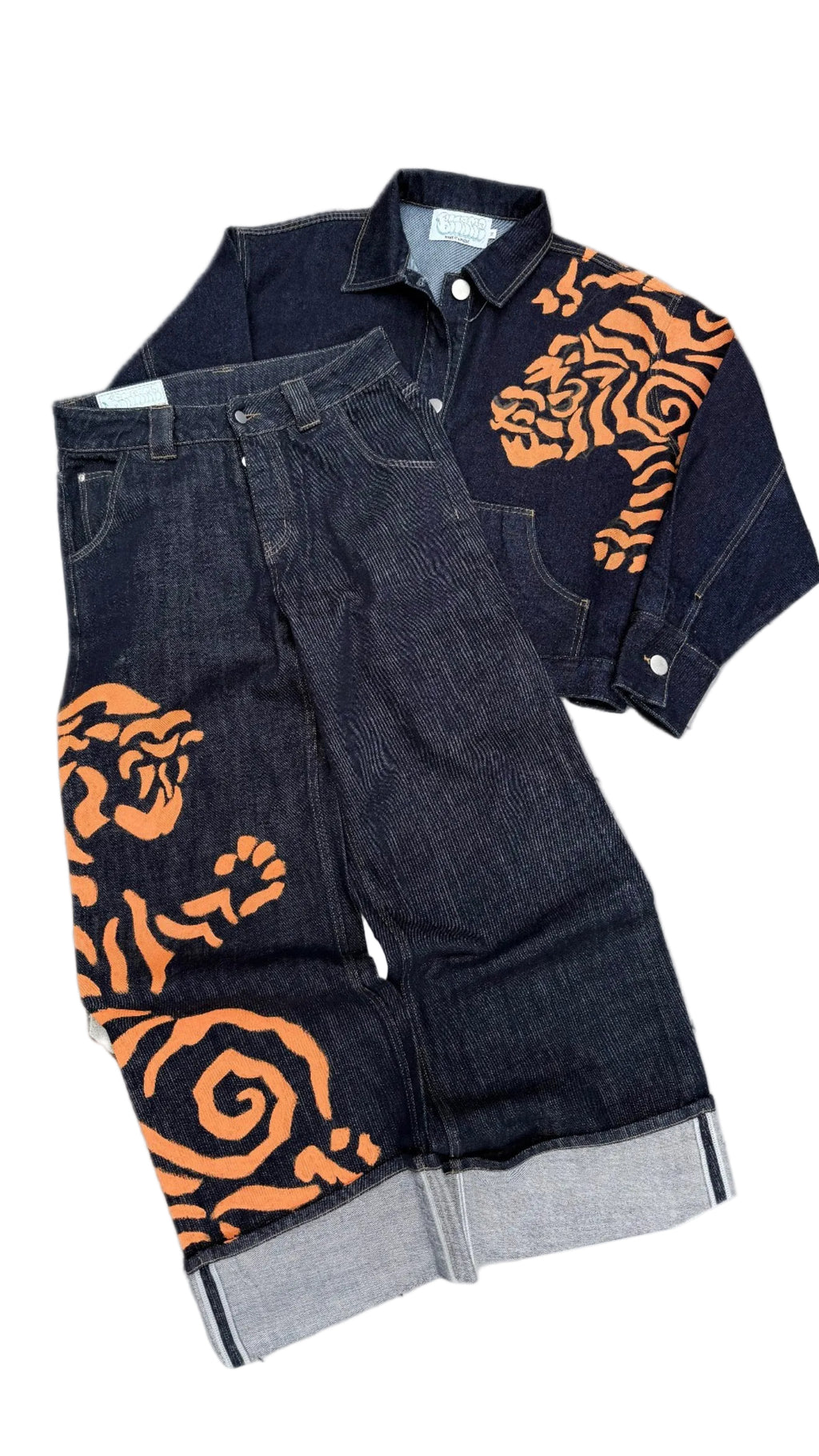 “Big Cats” bundle (jeans + jacket)