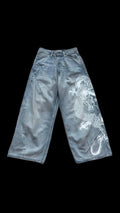 “Japanese Dragon” jeans