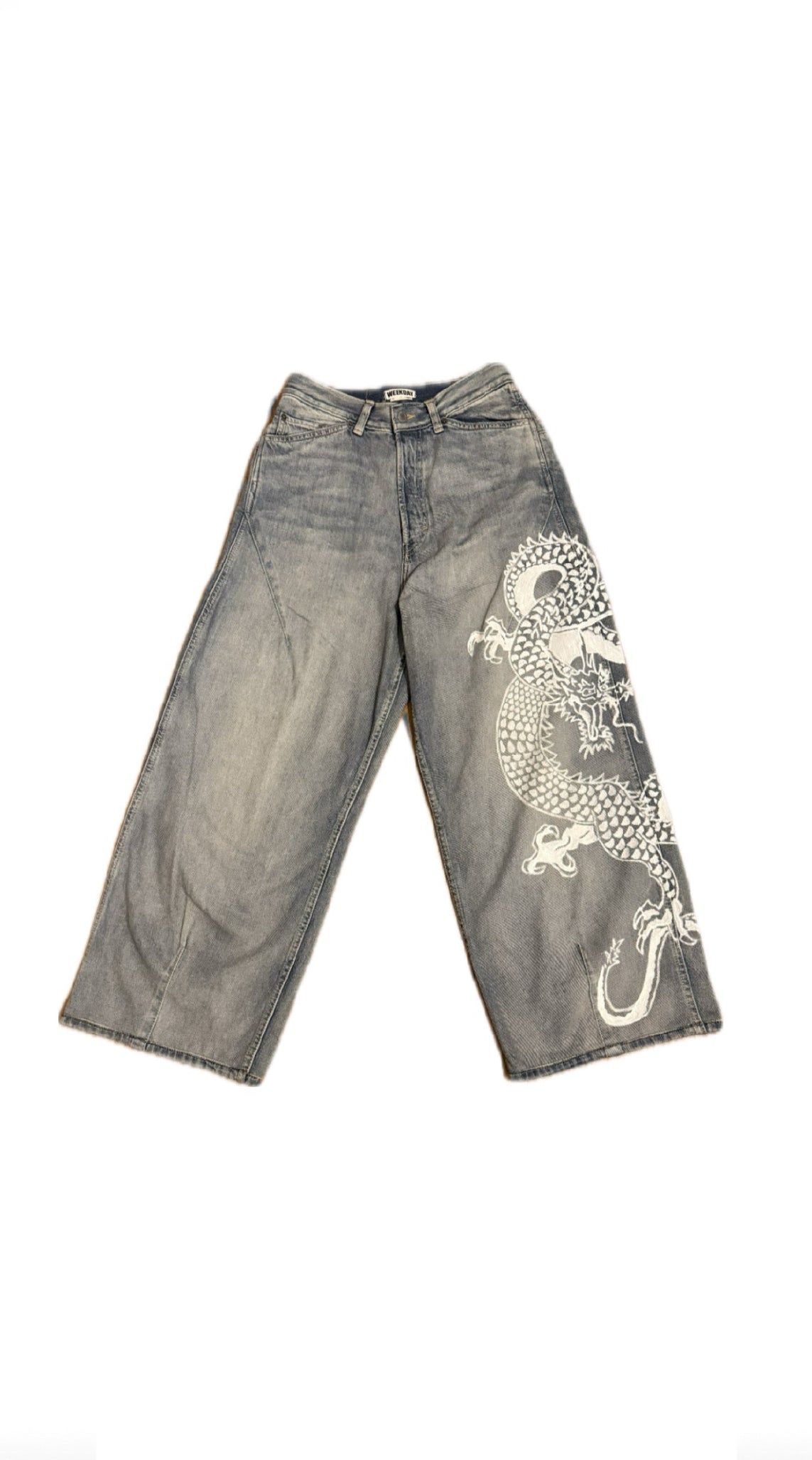 “Japanese Dragon” jeans