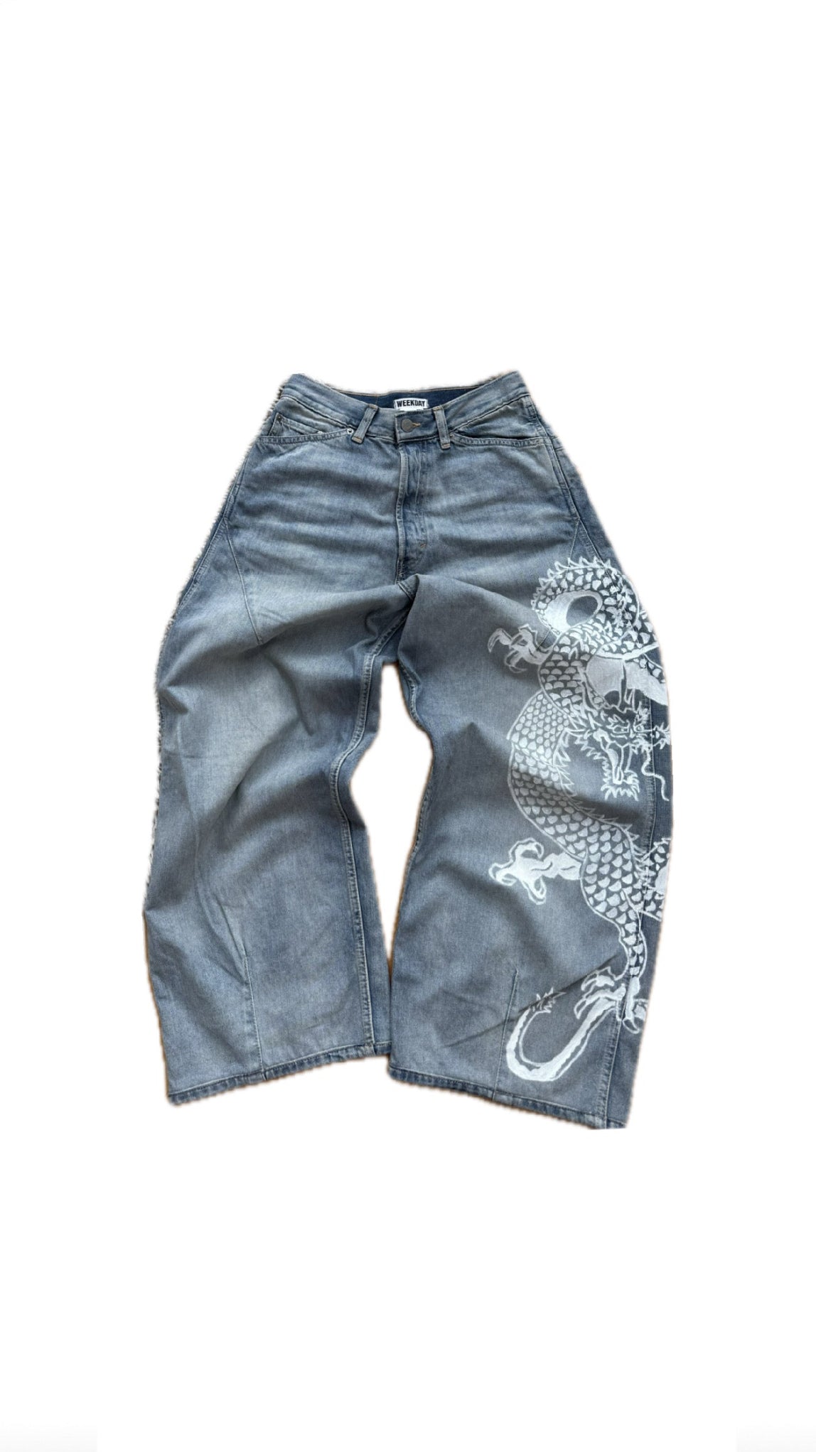 “Japanese Dragon” jeans