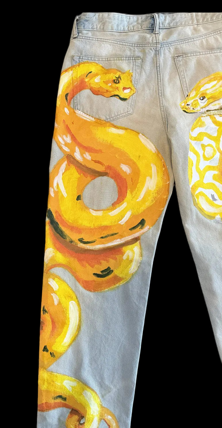 “Phyton & Viper” jeans